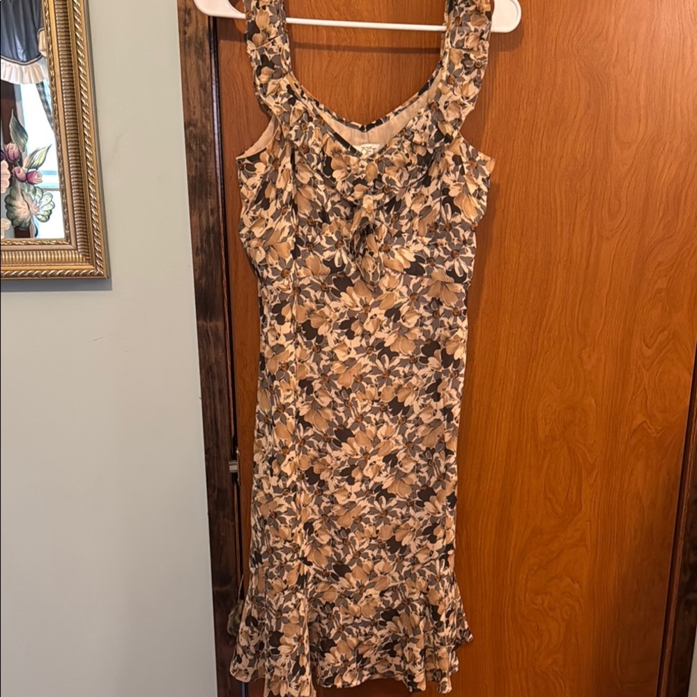 Ann Taylor Midi Sleeveless Dress